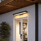 Black Motion Sensor Outdoor Light | Weather - Resistant LED Sconce | Dusk - to - Dawn Outdoor Lighting for modern home decor in 40cm color