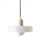 Glass Pendant Light | Modern Brushed Metal Adjustable Kitchen Hanging Fixture Pendant Lights for modern home decor in White Glass color