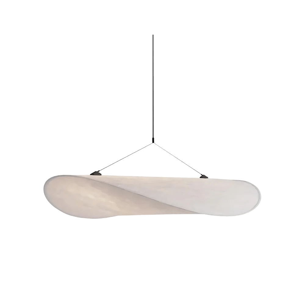 LED Ceiling Pendant Light | Silk Fabric Shade with Metal Frame for Dining & Living Spaces Lighting for modern home decor in 40cm color