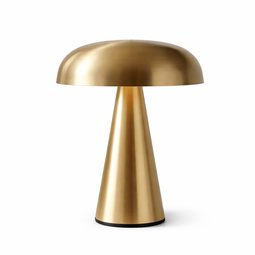 LED Table Lamp | Retro Cordless Bedroom and Desk Lighting Table Lamps for modern home decor in Gold color