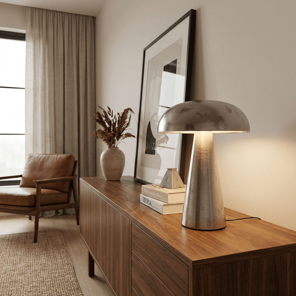 LED Table Lamp | Retro Cordless Bedroom and Desk Lighting Table Lamps for modern home decor in Gold color