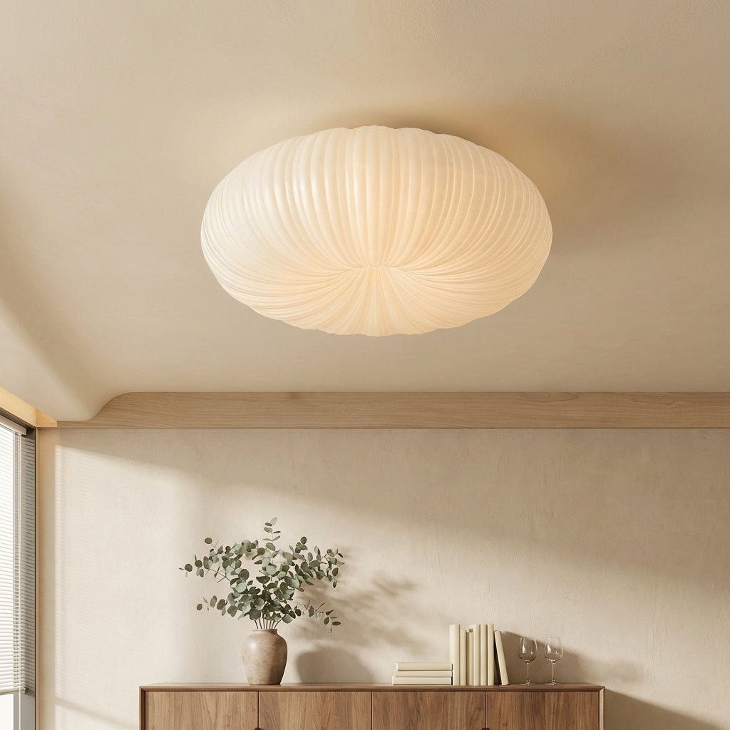 Modern LED Ceiling Light with Remote | Flush Mount Metal & Acrylic Fixture Lamps & Light Fixtures for modern home decor in 30cm color