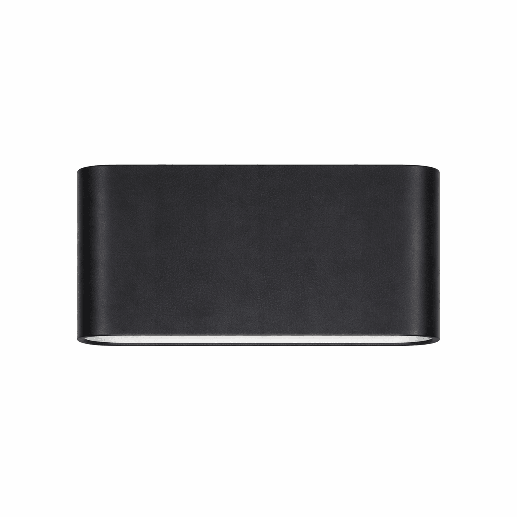 Modern LED Outdoor Wall Light | IP65 Waterproof Aluminium Sconce | Warm White Exterior Lamp Outdoor Lighting for modern home decor in Black color