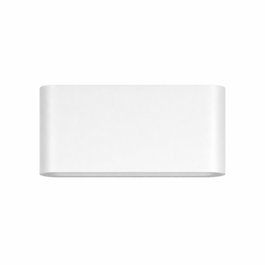 Modern LED Outdoor Wall Light | IP65 Waterproof Aluminium Sconce | Warm White Exterior Lamp Outdoor Lighting for modern home decor in White color