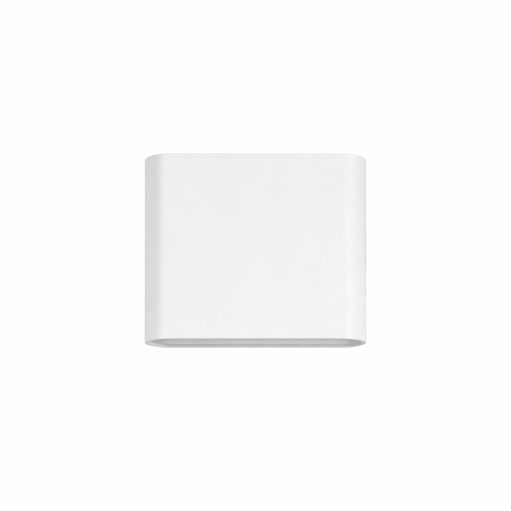 Modern LED Outdoor Wall Light | IP65 Waterproof Aluminium Sconce | Warm White Exterior Lamp Outdoor Lighting for modern home decor in White color