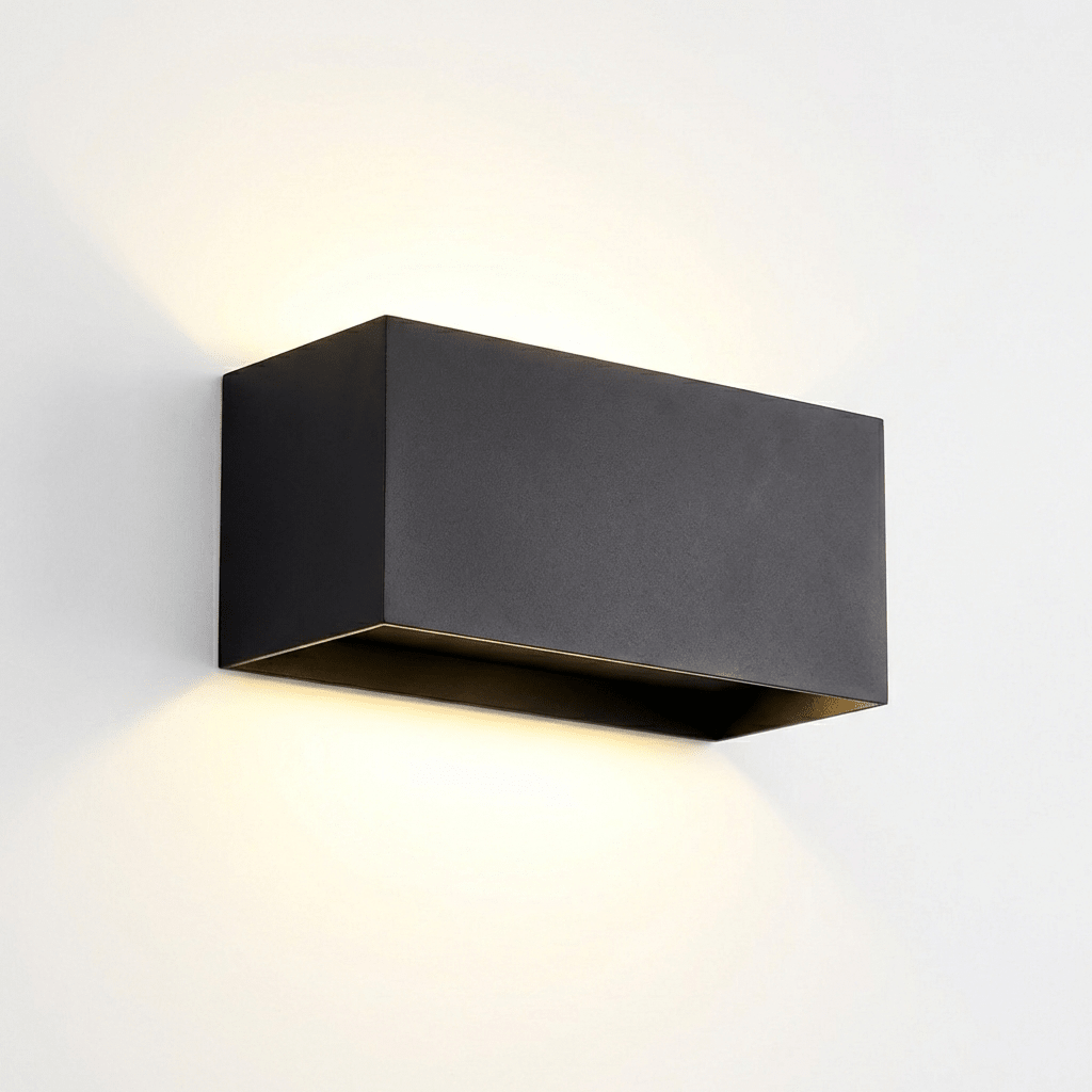 Modern LED Outdoor Wall Light | Waterproof IP65 Aluminium Exterior Sconce | 12W 24W Outdoor Lighting for modern home decor in 20cm color