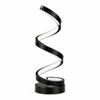 Modern Spiral LED Table Lamp | Dimmable Warm White Desk Light | Adjustable Height Lamps & Light Fixtures for modern home decor in Default color