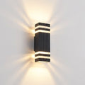 Modern Square Outdoor Wall Light | Waterproof E27 LED Garden Sconce | Black Exterior Fixture Outdoor Lighting for modern home decor in Warm White color