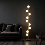 Nordic Glass Ball Floor Lamp | Minimalist LED Multi - Globe Standing Light Floor Lamps for modern home decor in Default color