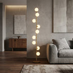 Nordic Glass Ball Floor Lamp | Minimalist LED Multi - Globe Standing Light Floor Lamps for modern home decor in Default color