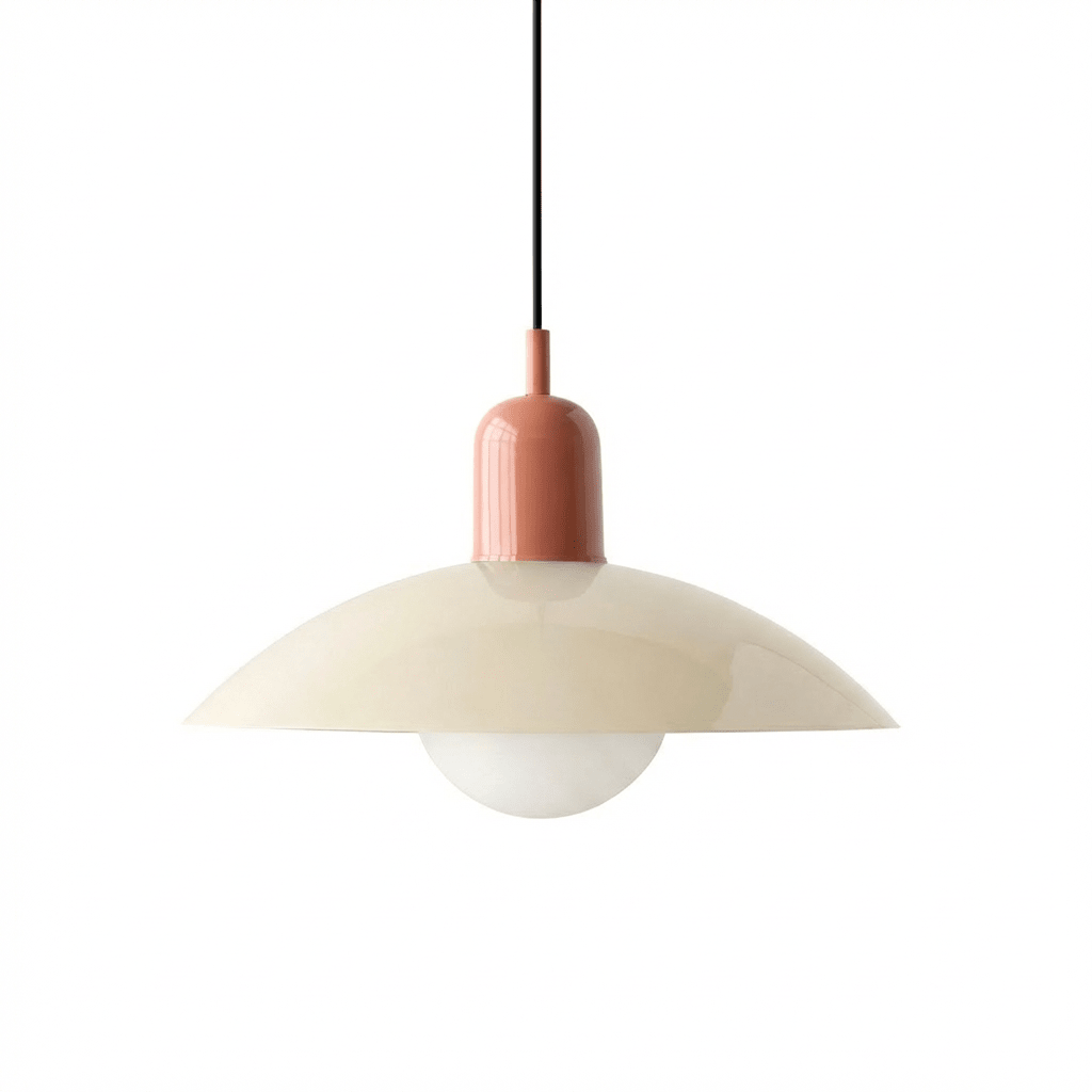 Nordic Pendant Light | Minimalist Iron Design for Kitchen Pendant Lighting Lighting for modern home decor in Cream color