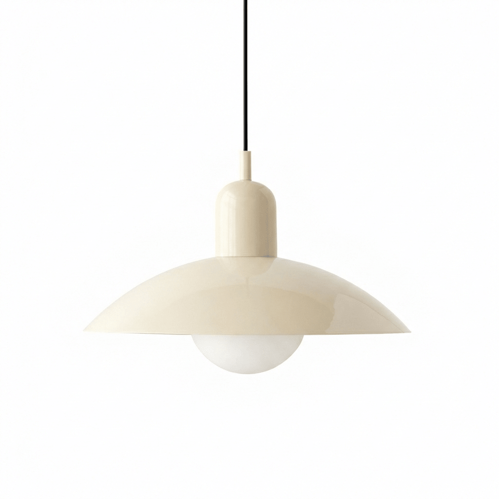 Nordic Pendant Light | Minimalist Iron Design for Kitchen Pendant Lighting Lighting for modern home decor in Cream color