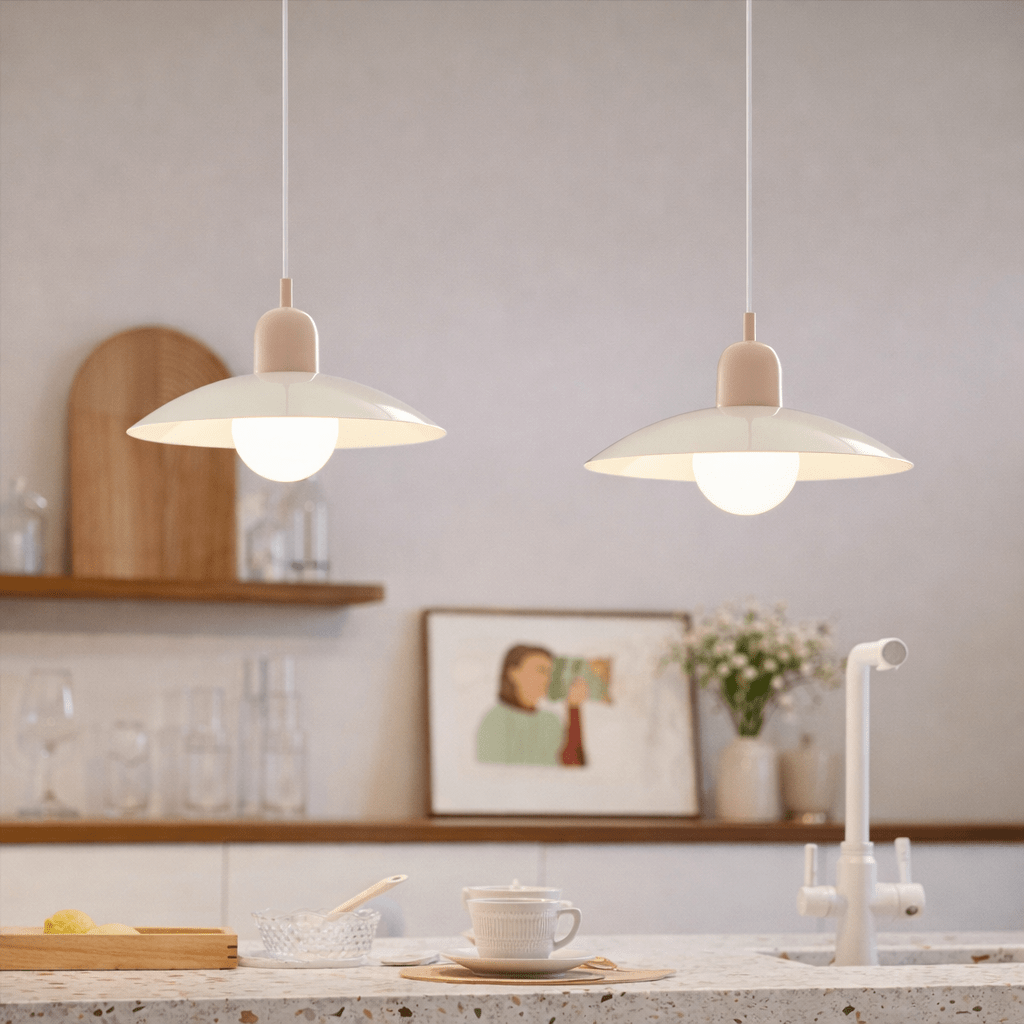 Nordic Pendant Light | Minimalist Iron Design for Kitchen Pendant Lighting Lighting for modern home decor in Pink color