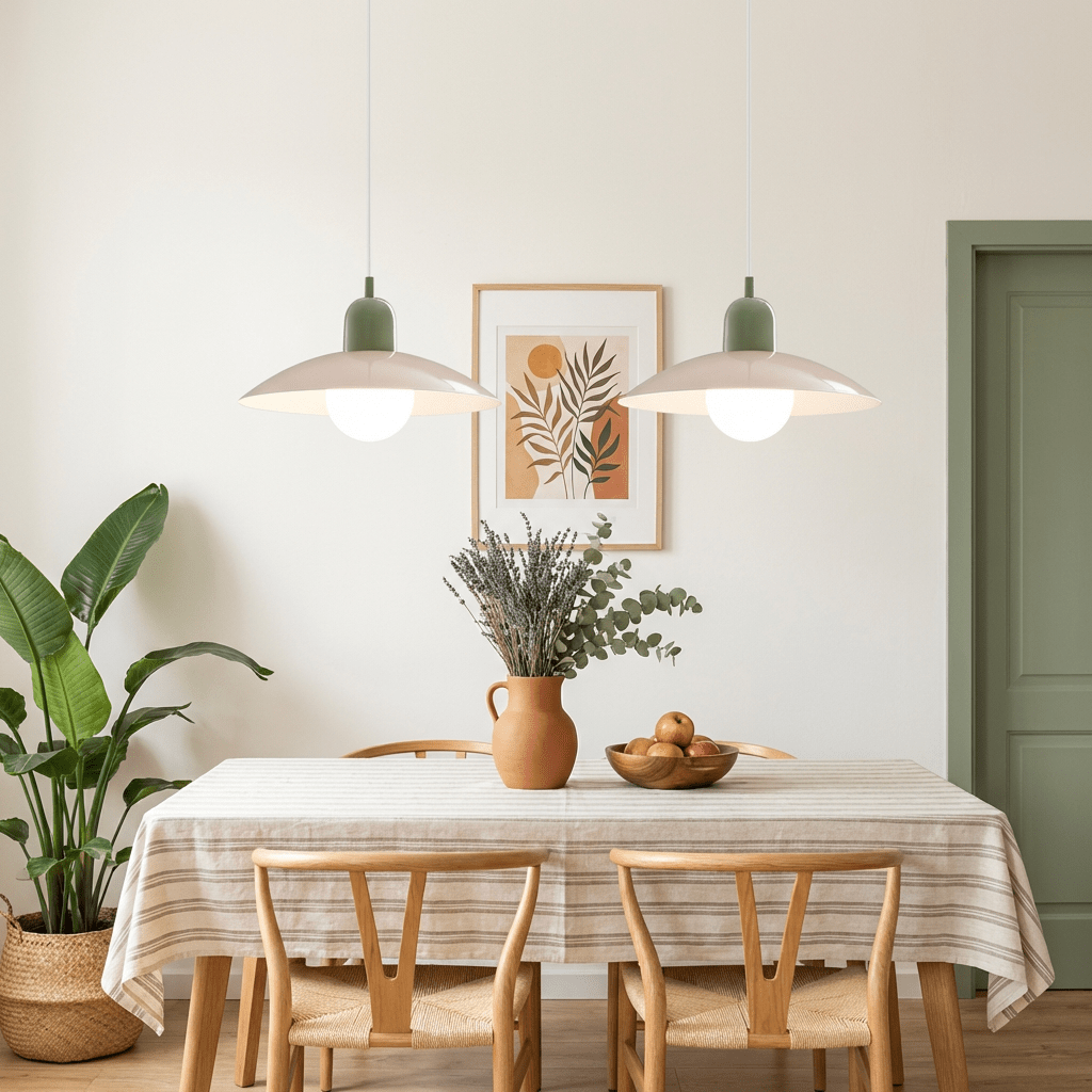 Nordic Pendant Light | Minimalist Iron Design for Kitchen Pendant Lighting Lighting for modern home decor in Pink color
