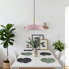 Nordic Pendant Light | Wood and Iron Scandinavian Kitchen Island Lighting Pendant Lights for modern home decor in Black color
