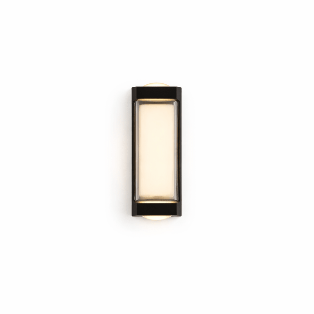Outdoor Wall Light | IP65 Waterproof Up & Down LED Exterior Wall Sconce Outdoor Lighting for modern home decor in Black color