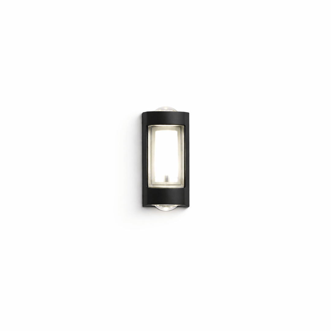 Outdoor Wall Light | IP65 Waterproof Up & Down LED Exterior Wall Sconce Outdoor Lighting for modern home decor in Black color