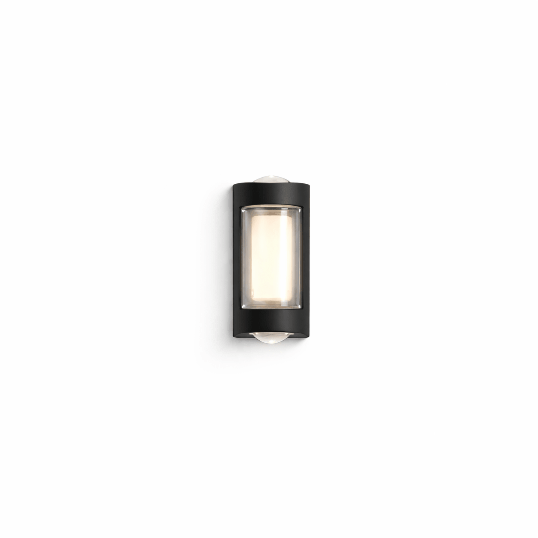 Outdoor Wall Light | IP65 Waterproof Up & Down LED Exterior Wall Sconce Outdoor Lighting for modern home decor in Black color