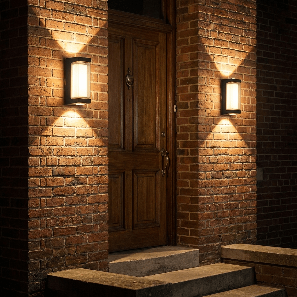 Outdoor Wall Light | IP65 Waterproof Up & Down LED Exterior Wall Sconce Outdoor Lighting for modern home decor in White color