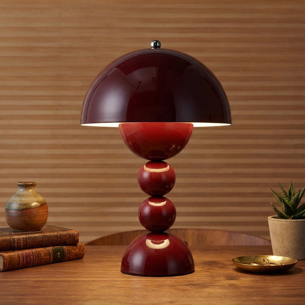 Rechargeable Table Lamp | Nordic Minimalist Acrylic Bedside Lamp with USB Charging Lamps for modern home decor in White color